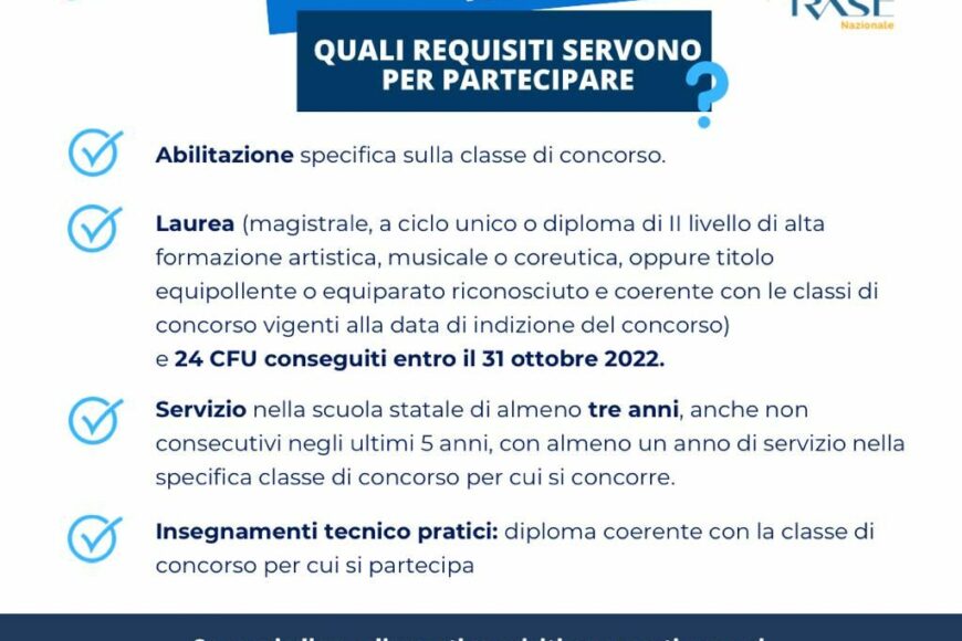 CONCORSO STRAORDINARIO TER - UIL SCUOLA TOSCANA